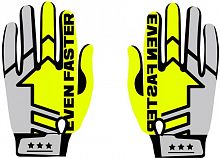 фото Перчатки STARKS EF56 Phoenix AIR ARROW Hi-Viz/Серый (XL)  LC0296-Hi-Viz-G-XL