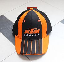 фото Кепка KTM Racing, цвет оранжево-черный с полосками  