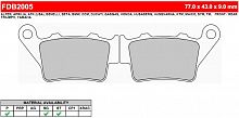фото Колодки тормозные Ferodo FDB2005 EF  FDB 2005 EF