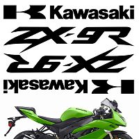 фото Комплект наклеек CRAZY IRON Kawasaki ZX-9R  
