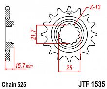 фото Звезда передняя JTF1535-15  JTF1535-15
