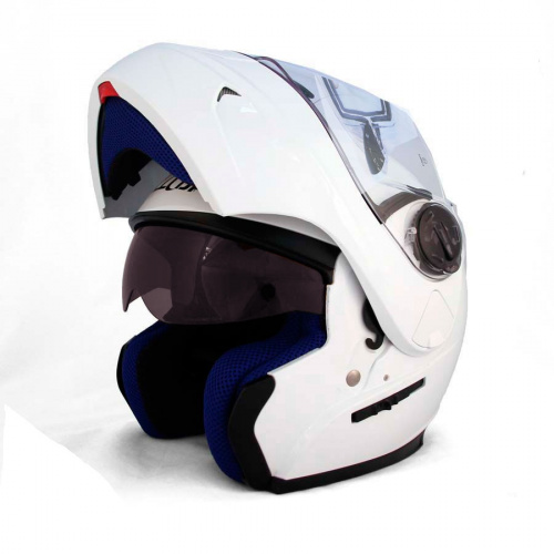 фото Шлем снегоходный с электро-стеклом ALLTOP X-TOUR White XXL  AP-99-white-electric ,  , , 