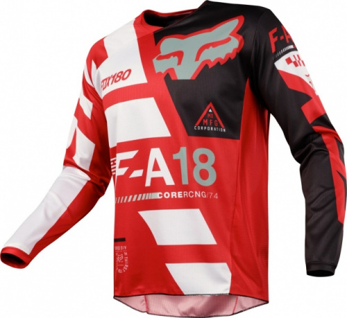 фото Мотоджерси детская Fox 180 Sayak Kids Jersey Red KS 19452-003-KS ,  , , 