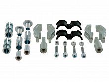 фото Крепеж защиты рук алюминиевый гибкий D22-28 R-tech  R-KITMOUNT003