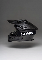 фото Шлем эндуро карбоновый SPARX Thor Carbon 3K (A806) + Очки SPARX Thor (черный, L)  A806