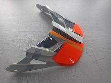 фото Козырек для шлема Starks Base SH MX1 Чёрный/Серый   SHMX1 K