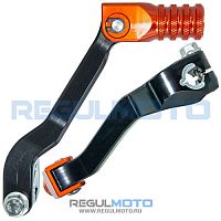 фото Рычаг переключения передач ZS172, NB, PR. CNC Regulmoto оранжевый  700255-3