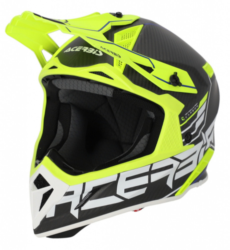 фото Мотошлем Acerbis STEEL CARBON 22-06 Black/Fluo, M 0025047.457.064 ,  , , 
