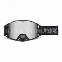фото Очки HAWK MOTO МХ PRO 300, зеркальная линза  hawk-mx-pro-mirror