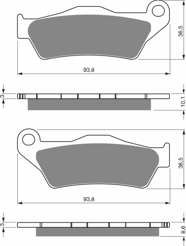 фото Колодки тормозные GOLDfren 292 S33 (FDB2039) FDB 2039 ST (249 S33) Accossato	AGPP97
BREMBO	07BB28
BREMBO	07BB2809
BREMBO	07BB28SP
BREMBO	07.BB28.09
BREMBO	07.BB28.SP
CARBONE L.	2352
CL BRAKES	2900
EBC	FA363
EBC	FA 181
GALFER	FD186
GALFER	FD 186
GOODRIDGE	G114CS
LUCAS	MCB648
LUCAS/TRW	MCB707
NEWFREN	FD0229
NISSIN	2P-274
PREMIER	P114
SBS	671
SBS	742
VESRAH	VD 947
VESRAH	VD-947,  , 34 21 2 314 947, 34 21 2 335 465, 34 21 2 330 633, 34 21 7 660 281, 34 21 8 556 442, 