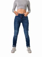 фото Мотоджинсы EF56 ZENA LITE, женские SLIM FIT, стрейч, Синий, Stonewash (29)  22101 SL