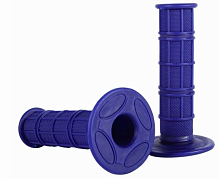 фото Грипсы для мотоцикла cross 22мм пара синие   grip7