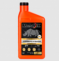 фото Масло RHINOIL 2T минеральное,универсальное 1л.  RHINOIL2T MIN UN