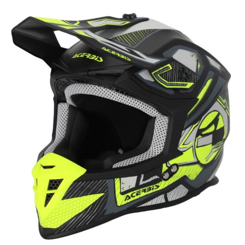 фото Мотошлем Acerbis LINEAR 22-06 graphic Black/Fluo-Yellow L 025316.444 L ,  , , 