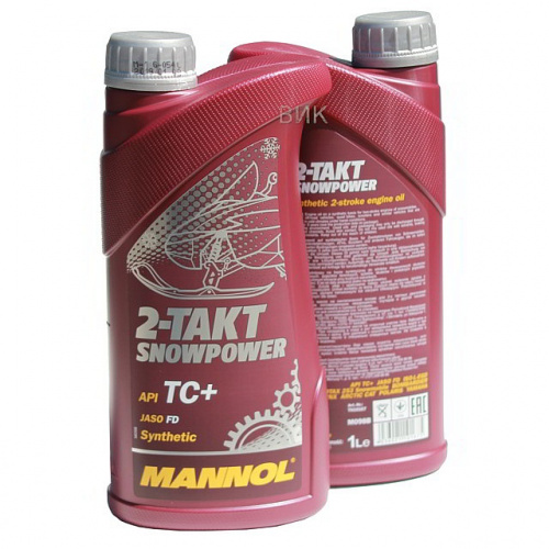 фото Масло MANNOL 2-T Snowpower 7201, 1л 7201 ,  , , 