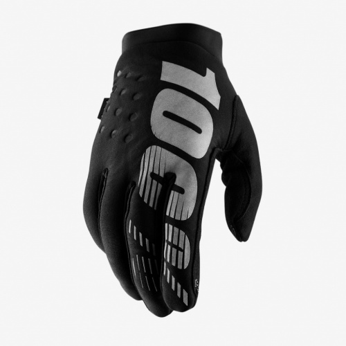 фото Мотоперчатки 100% Brisker Glove Black/Grey XL (10016-057-13) 10016-057-13 ,  , , 