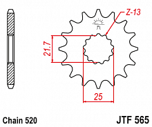 фото Звезда передняя  JTF565-15RB  JTF565-15RB