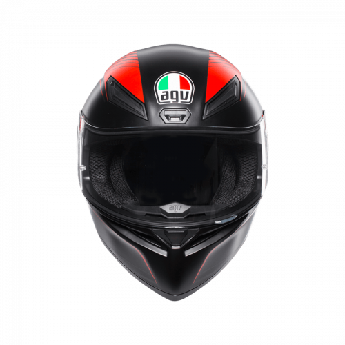 Шлем AGV K1 WARMUP MATT BLACK-RED L 93505 , фото 4 фото Шлем AGV K1 WARMUP MATT BLACK-RED L 93505 , , , фото 4