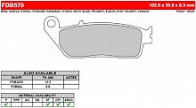 фото Колодки тормозные GOLDfren 014 S3 (FDB664)  FDB 664 (070 S3)