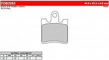 фото Колодки тормозные Ferodo FDB2085 P  FDB 2085 P