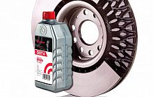 фото Тормозная жидкость BREMBO DOT-4  1 л  