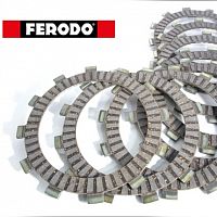 фото Диск сцепления фрикционный к-кт мото FERODO FCD0110 YBR125  FCD0110