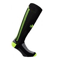 фото Носки SIXS Mot2 Black/Yelow, 40-43  MOT2-II-NEGI