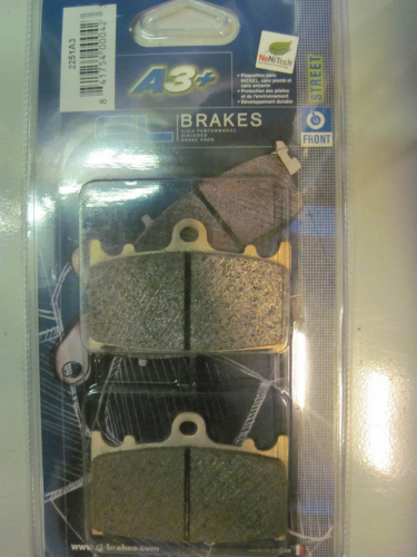 фото Колодки тормозные CL 2251A3 (FDB574 P) FDB 574 P 2251A3 BREMBO	07KA13  <br>
BREMBO	07KA1306 <br>
BREMBO	07KA13RC <br>
BREMBO	07KA13SA <br>
BREMBO	07KA13SC <br>
CL BRAKES	2251 <br>
EBC	FA158 <br>
GALFER	FD107 <br>
GALFER	FD 107 <br>
LUCAS	MCB62 <br>
LUCAS/TRW	MCB602 <br>
NEWFREN	FD0143 <br>
NEWFREN	.FD.0143 <br>
SBS	631 <br>
VESRAH	VD 344 <br>
FERODO	FDB574,  , OEM Kawasaki	43082 0014  <br>
OEM Kawasaki	43082 0016 <br>
OEM Kawasaki	43082 0019 <br>
OEM Kawasaki	43082 0025 <br>
OEM Kawasaki	43082 0030 <br>
OEM Kawasaki	43082 1142 <br>
OEM Kawasaki	43082 1162 <br>
OEM Kawasaki	43082 1169 <br>
OEM Suzuki	59100 5880 <br>
OEM Suzuki	59100 35830 <br>
OEM Suzuki	59100 35850 <br>
OEM Suzuki	59100 35880 <br>
OEM Suzuki	59101 35810  <br>
OEM Suzuki	59130 32C20 <br>
OEM Suzuki	59300 34830, 